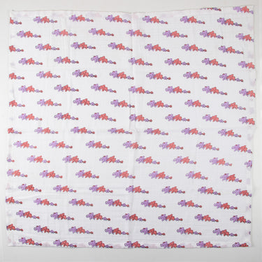 Little Elephants Organic Cotton Muslin Swaddle Wrapper For New Born
