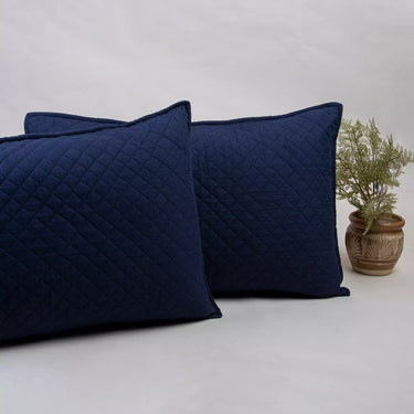 Machine Cotton Handmade Quilted Pillow Covers