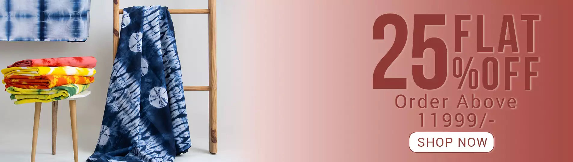 Shibori Tie And Dye Fabric