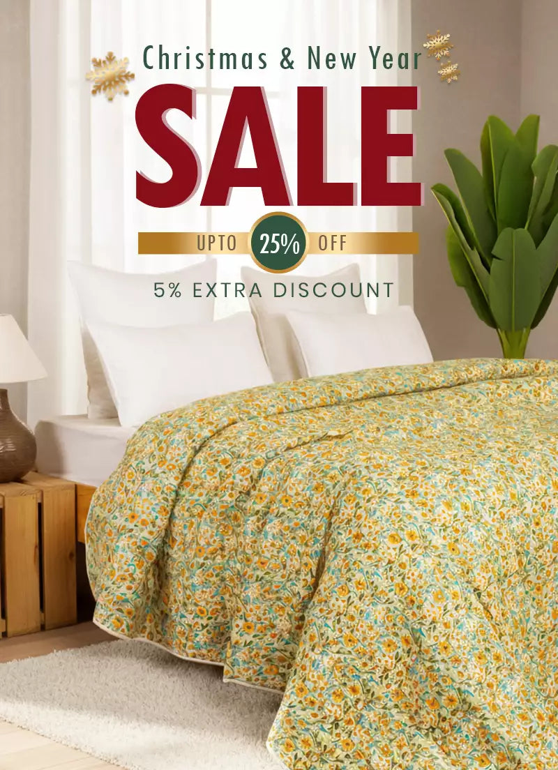 Jaipuri Quilt Christmas and New Year Sale