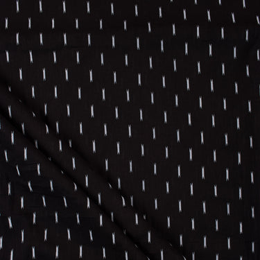 Monochrome Black and White Printed Cotton Fabric