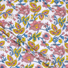 Multi Color Hand Block Floral Print Fabric