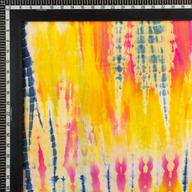 Multi Color Shibori Tie And Dye Cotton Summer Fabric