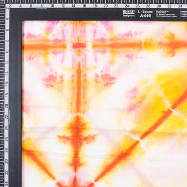 Multi Color Shibori Tie Dye Cotton Runnig Fabric