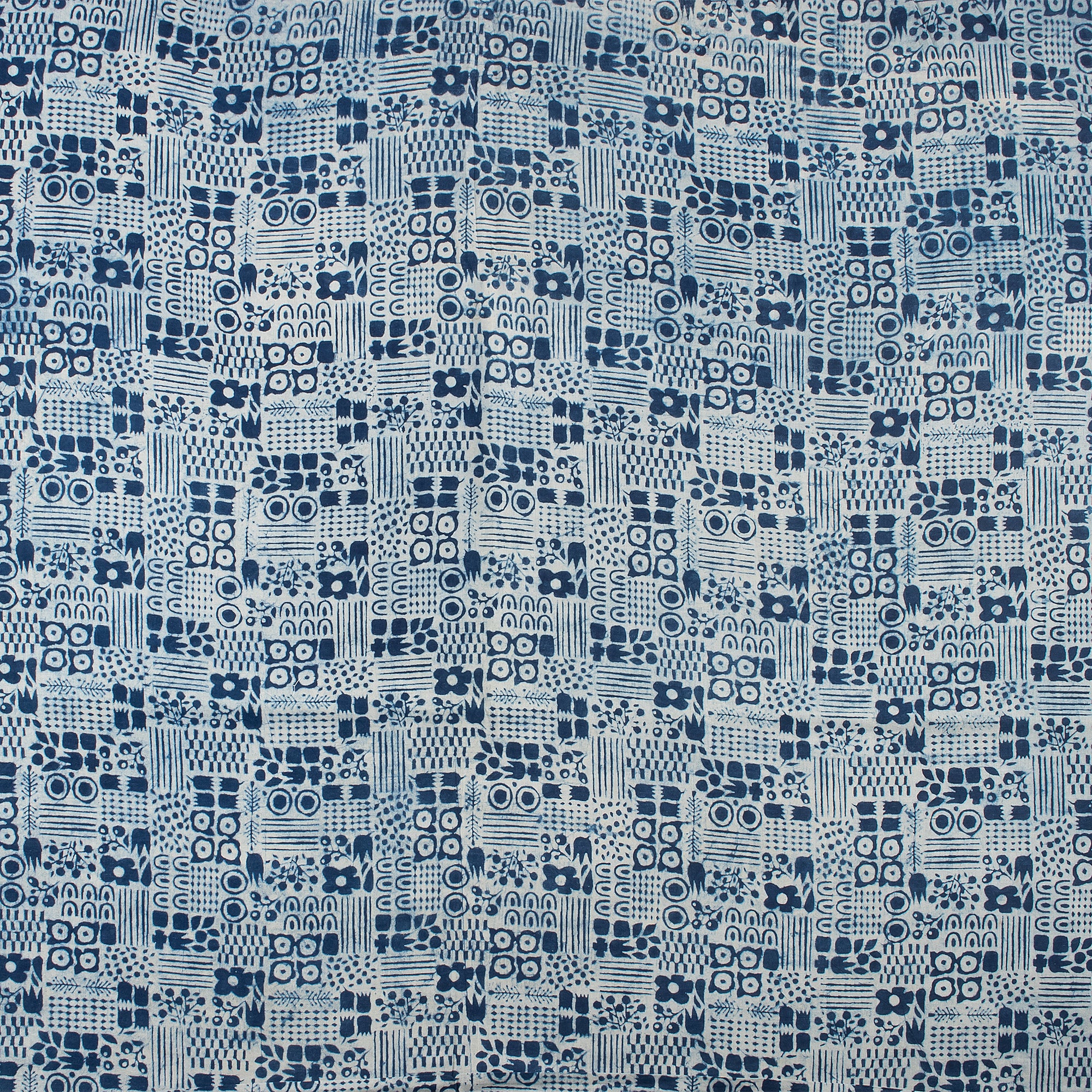 Buy Multi Design Indigo Hand Block Print Fabric Online – Dmaasa