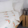 Multicolor Block Printed Pure Cotton Baby Quilts