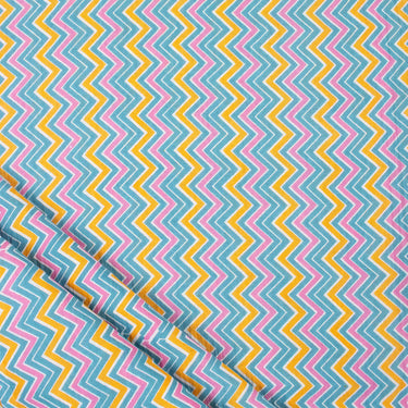 Multicolor Hand Block Print Pure Cotton Fabric Online