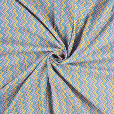 Multicolor Hand Block Print Pure Cotton Fabric Online