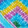 Multicolor Handmade Tie Dye Shibori Cotton Fabric