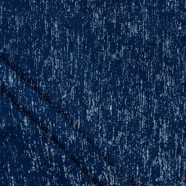  Natural Dyed Indigo Blue Hand Block Print Fabric