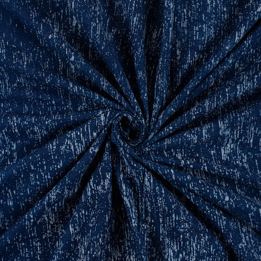  Natural Dyed Indigo Blue Hand Block Print Fabric