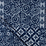 New Indigo Blue Hand Block Printed Cotton Fabric