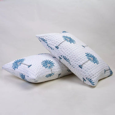 New Kantha Hand Stitched Soft Cotton Quilted Pillow Cover