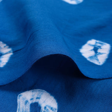 Organic Cotton Bandhani Print Running Fabric