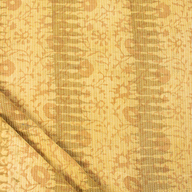 Organic Cotton Block Printed Dabu Kantha Work Fabric