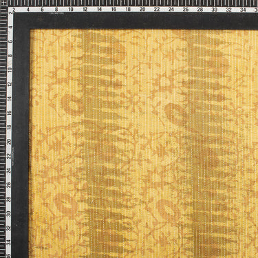 Organic Cotton Block Printed Dabu Kantha Work Fabric