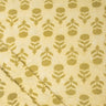 Organic Cotton Floral Bagru Hand Block Print Fabric for Summer