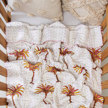 Organic Cotton Kantha Quilts for Kids