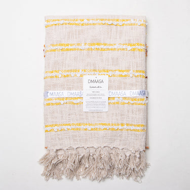 Organic Cotton Material Woven Blanket