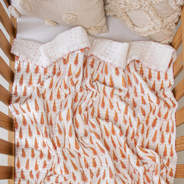 Organic Cotton Newborn Baby Blanket