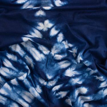 Organic Tie And Dye Shibori Fabric