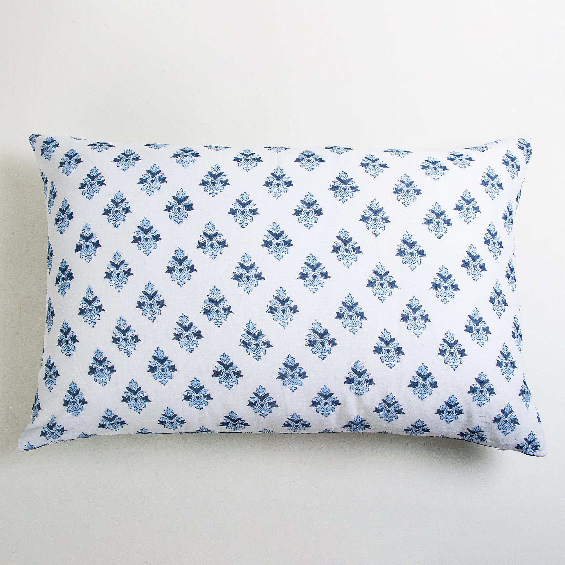 Hand Block Cotton Reversible Printed Pillow Cover Online