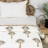 Palm Tree Printed Pure Cotton Best Quilts