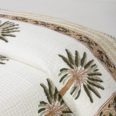Palm Tree Printed Pure Cotton Best Quilts
