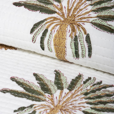 Palm Tree Printed Pure Cotton Best Quilts