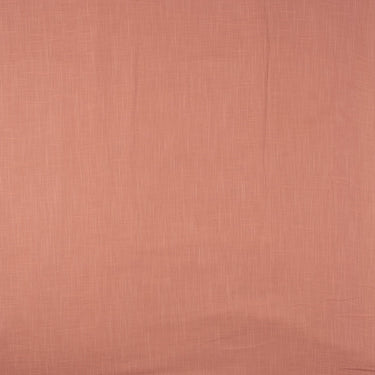 Pastel Rust Solid Cotton Slub Fabric Perfect for Men's Wear