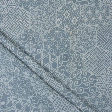 Patchwork Dabu Kashish Cotton Hand Block Printed Fabric