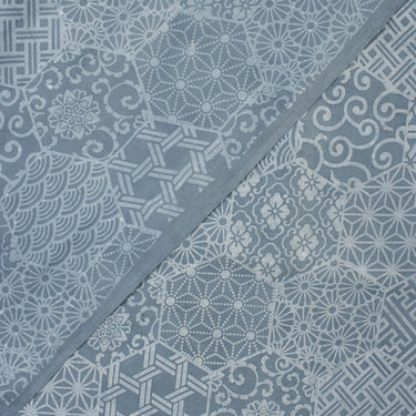 Patchwork Dabu Kashish Cotton Hand Block Printed Fabric