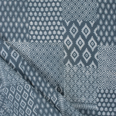 Patchwork Dabu Kashish Pure Cotton Hand Block Print Fabric