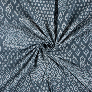 Patchwork Dabu Kashish Pure Cotton Hand Block Print Fabric