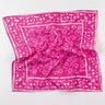 Pink Hand Block Printed Bandana Face Coverup