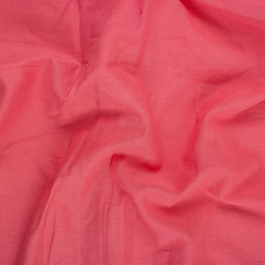 Pink Solid Dyed Cotton Fabric