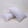 Pink Stripe 100% Cotton Machine Quilted Pillow Cover