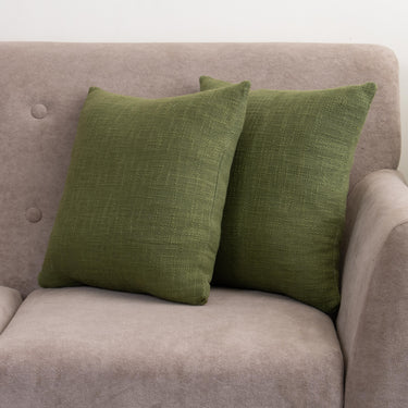 Plain Green Cushion Covers Set of 5 Online