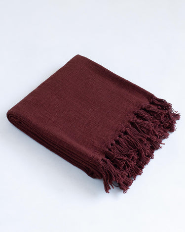Plain Organic Sofa Throws for Living Room with Cushion Covers - Diwali Gifts for Home