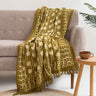Polka Dots Organic Cotton Block Print Throw Online