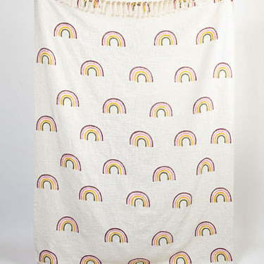 Premium Corporate Gift Printed Sofa Throw & Cushion Cover 