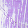 Premium Cotton Shibori Tie Dye Purple Fabric , Cotton Fabric