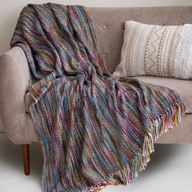 Premium Cotton Woven Sofa Throw Blanket