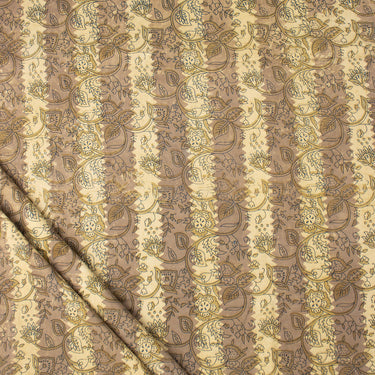 Premium Dabu Organic Cotton Hand Block Printed Fabric