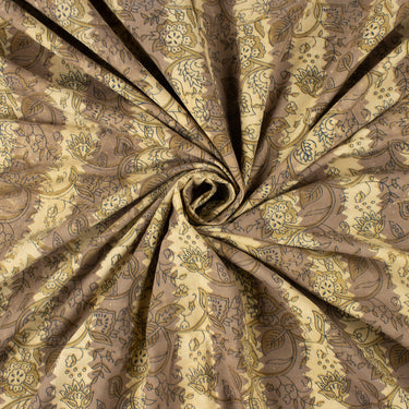 Premium Dabu Organic Cotton Hand Block Printed Fabric
