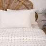 Premium Handmade Organic Solid Kantha Blanket