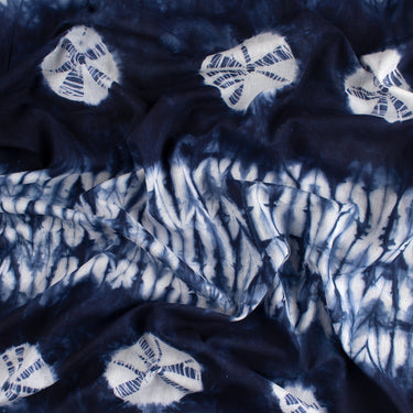 Premium Handmade Tie And Dye Shibori Fabric
