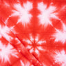 Premium Handmade Tie Dye Shibori Cotton Orange Fabric