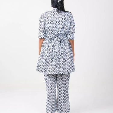 Premium Printed Organic Cotton Co-ord Set For Womens