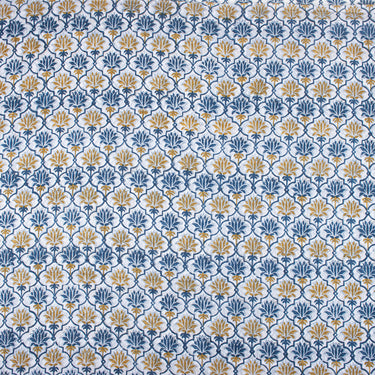 Premium Quality Cotton Floral Hand Block Print Fabric